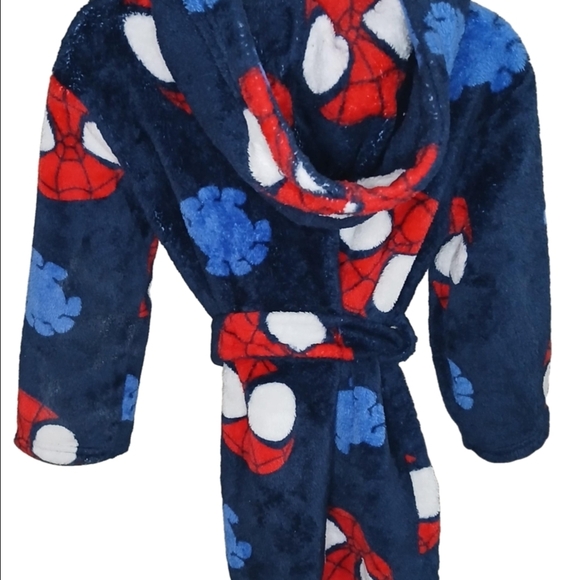 🛍 Children's Place Spider-Man Fleece Robe - Picture 2 of 3